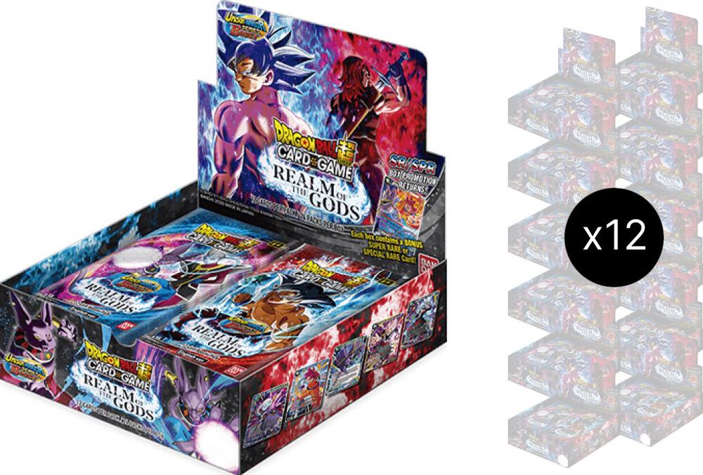 Realm of the Gods Booster Box Case - Realm of the Gods - Dragon Ball Super:  Masters