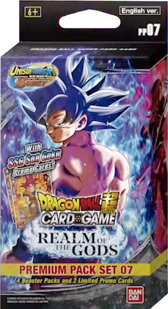 Realm of the Gods Premium Pack Set 07 - Realm of the Gods - Dragon Ball  Super: Masters