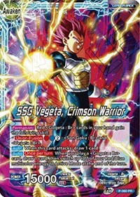 Vegeta // SSG Vegeta, Crimson Warrior card art