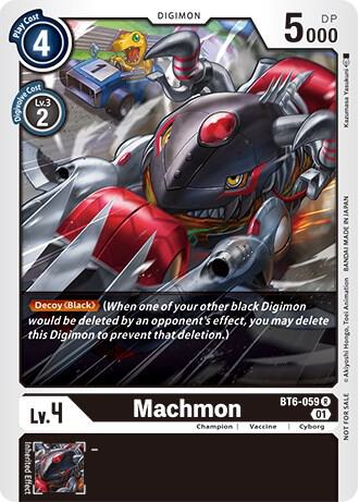 Machmon BT6-059 R card