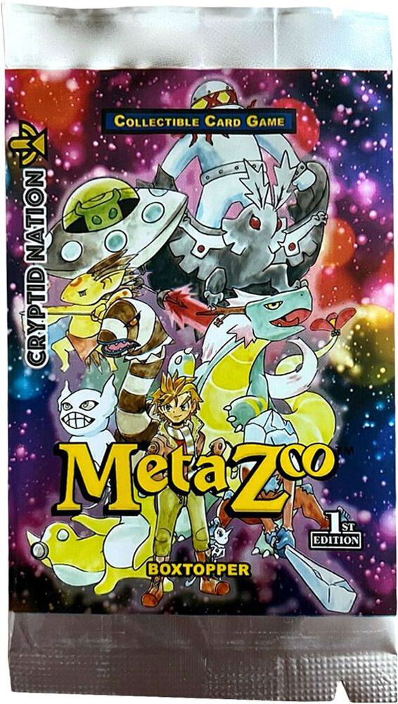 Metazoo Cryptid Nation 1st Edition Booster Pack - 10 Trading Cards Per Pack Random Color