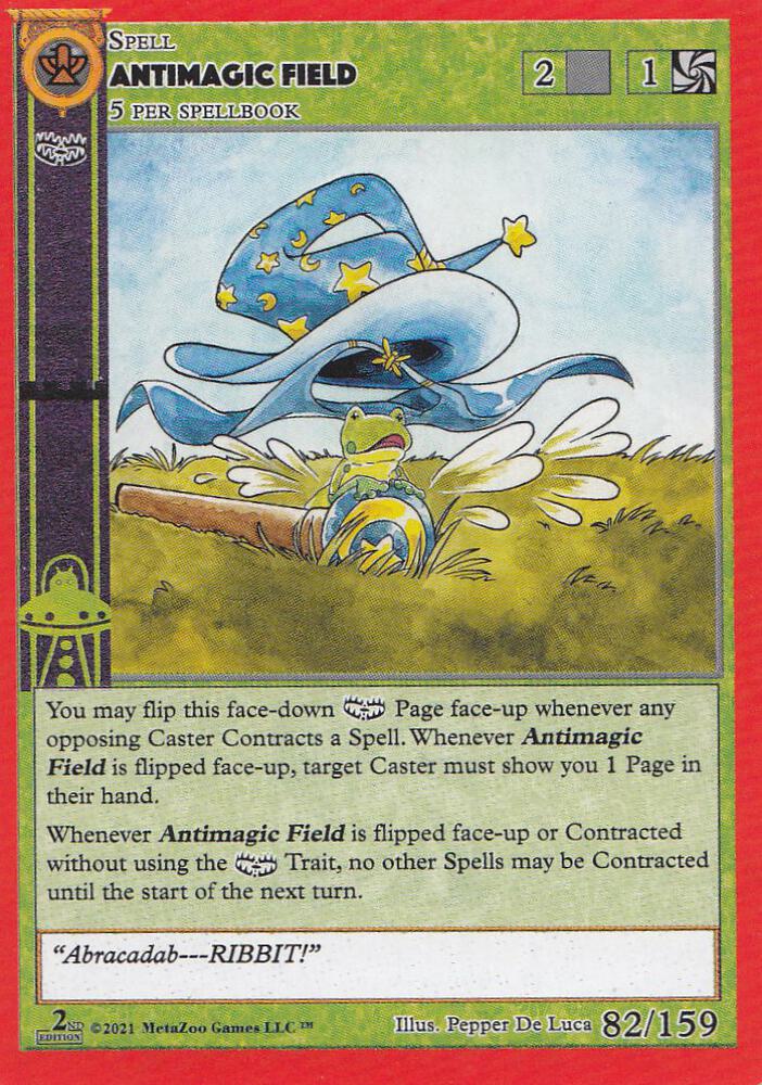 Antimagic Field Cryptid Nation Second Edition MetaZoo