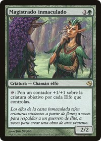 Immaculate Magistrate (Spanish) - "Magistrado inmaculado"