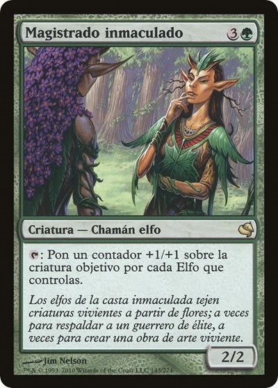 Immaculate Magistrate Spanish Magistrado inmaculado