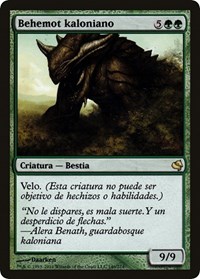 Kalonian Behemoth (Spanish) - "Behemot kaloniano"