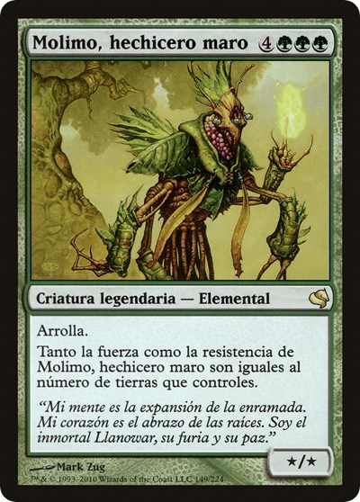 Molimo Maro Sorcerer Spanish Molimo hechicero maro