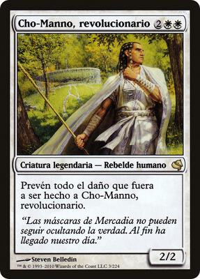 Cho-Manno, Revolutionary (Spanish) - "Cho-Manno, revolucionario"