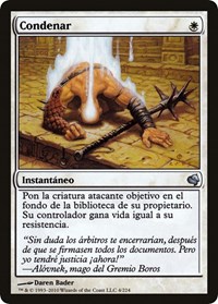 Condemn (Spanish) - "Condenar"