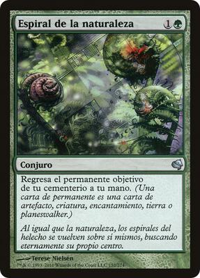 Nature's Spiral (Spanish) - "Espiral de la naturaleza"