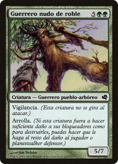 Oakgnarl Warrior Spanish Guerrero nudo de roble