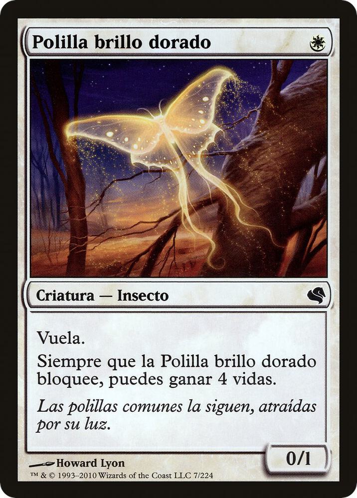Goldenglow Moth (Spanish)