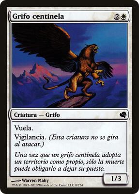 Griffin Sentinel (Spanish) - "Grifo centinela"