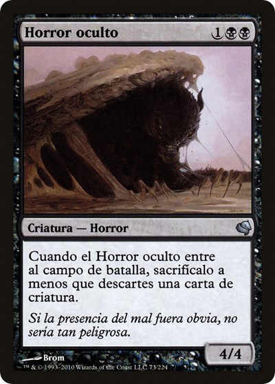 Hidden Horror Spanish Horror oculto