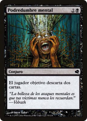 Mind Rot (Spanish) - "Podredumbre mental"