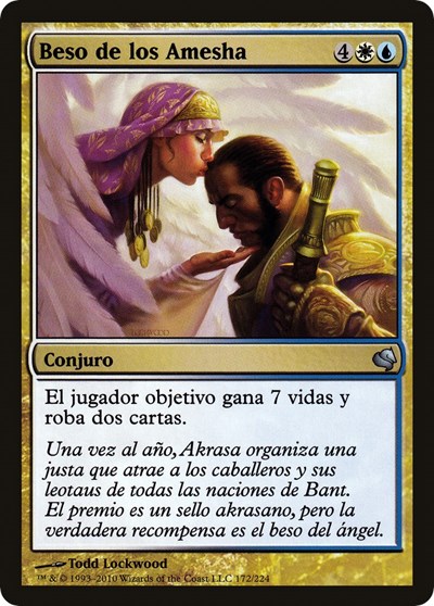 Kiss of the Amesha Spanish Beso de los Amesha