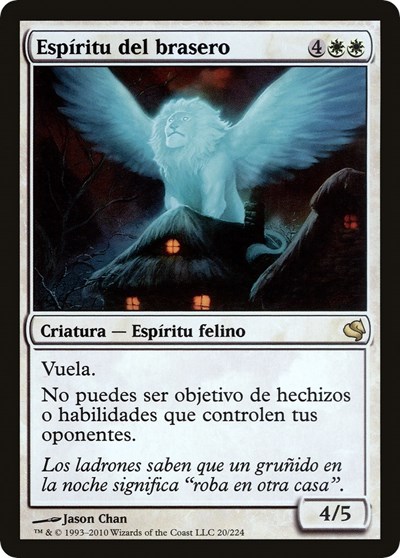 Spirit of the Hearth Spanish Espiritu del brasero