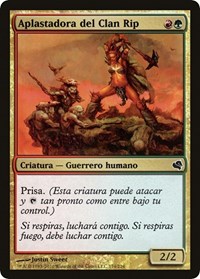 Rip-Clan Crasher (Spanish) - "Aplastadora del Clan Rip"