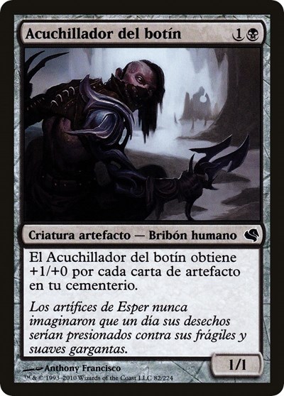 Salvage Slasher Spanish Acuchillador del botin