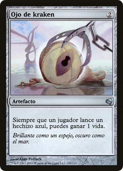 Krakens Eye Spanish Ojo de kraken