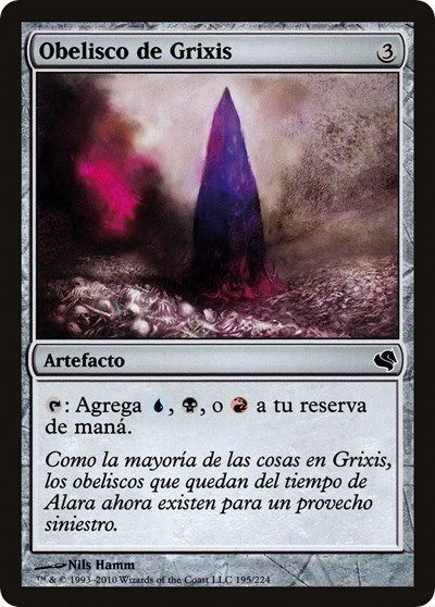 Obelisk of Grixis Spanish Obelisco de Grixis
