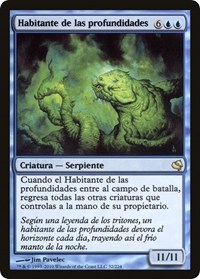 Denizen of the Deep (Spanish) - "Habitante de las profundidades"
