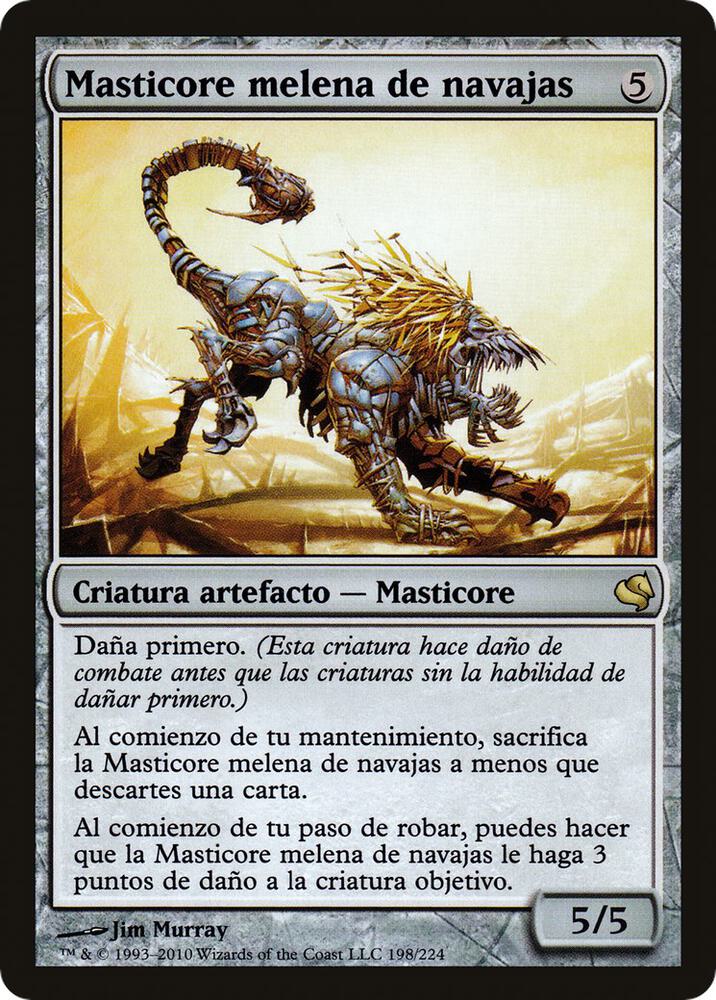 Razormane Masticore (Spanish)