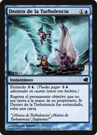 Into the Roil Spanish Dentro de la Turbulencia