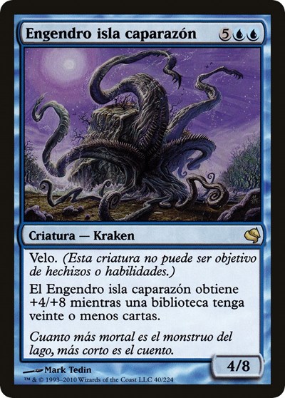 Isleback Spawn Spanish Engendro isla caparazon