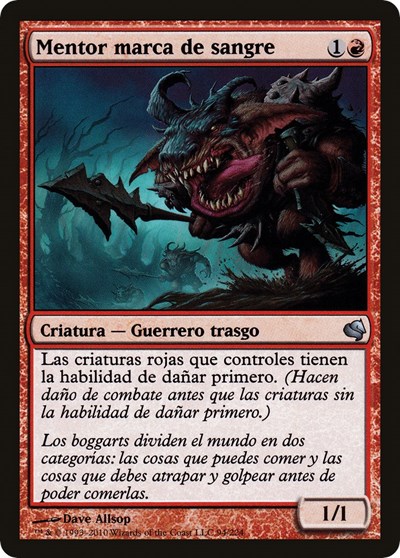 Bloodmark Mentor Spanish Mentor marca de sangre