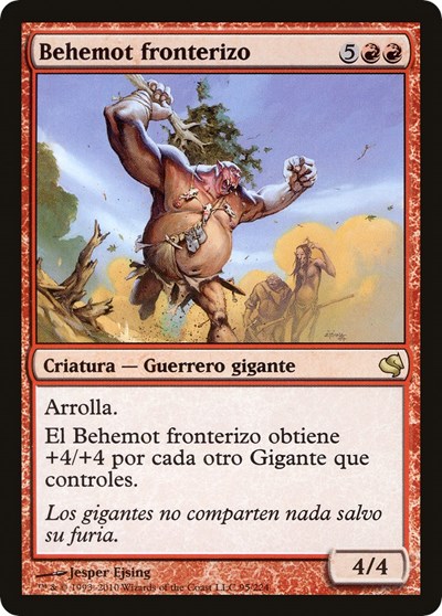 Borderland Behemoth Spanish Behemot fronterizo