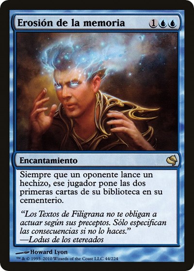 Memory Erosion Spanish Erosion de la memoria