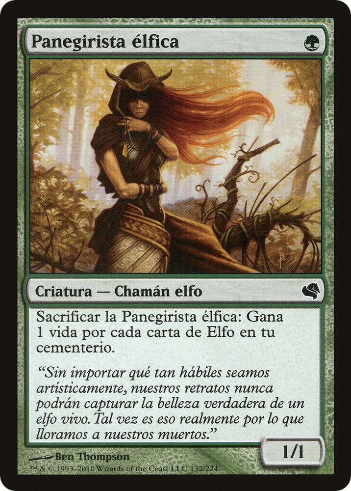 Elvish Eulogist (Spanish)