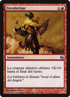 Enrage (Spanish) - "Encolerizar"