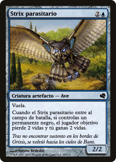 Parasitic Strix Spanish Strix parasitario