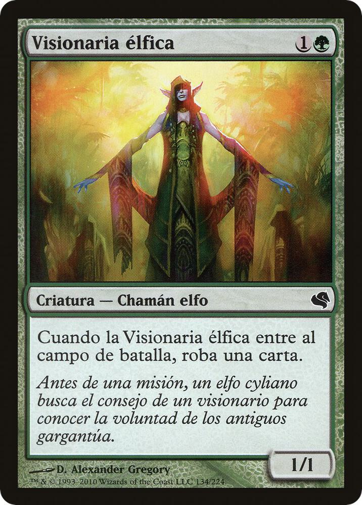 Elvish Visionary (Spanish)