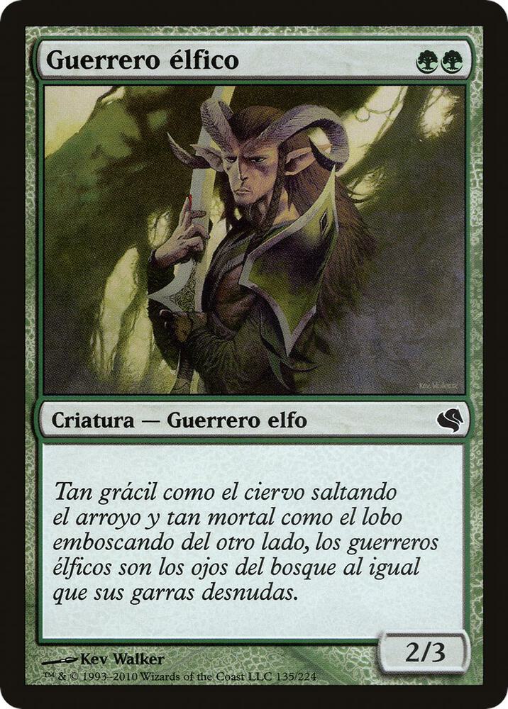 Elvish Warrior (Spanish)