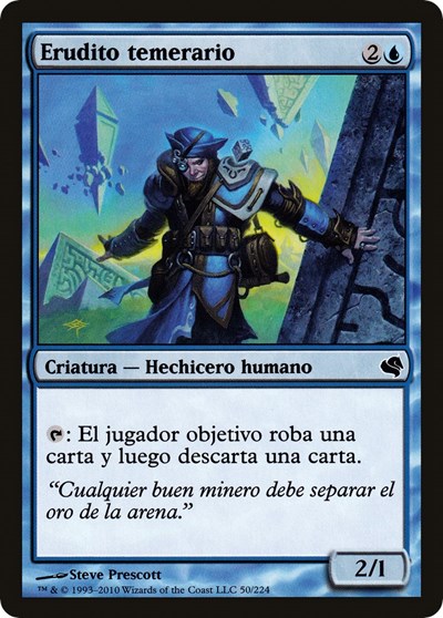 Reckless Scholar Spanish Erudito temerario