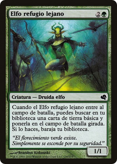 Farhaven Elf Spanish Elfo refugio lejano