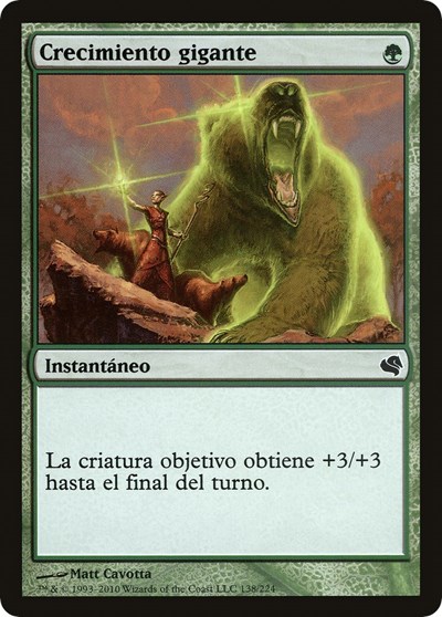 Giant Growth Spanish Crecimiento gigante