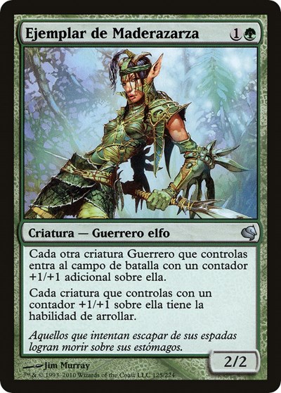 Bramblewood Paragon Spanish Ejemplar de Maderazarza