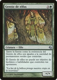Drove of Elves (Spanish) - "Gentio de elfos"