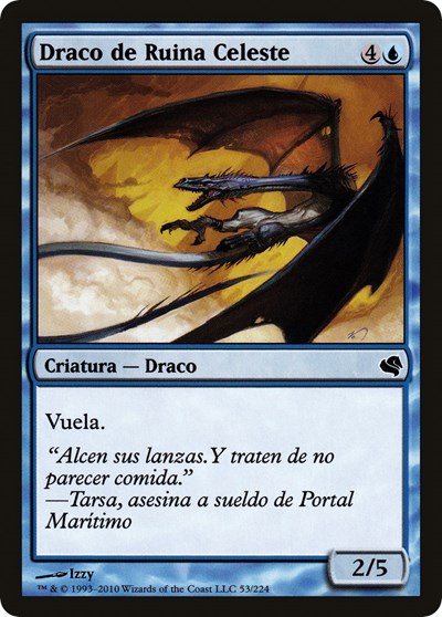 Sky Ruin Drake Spanish Draco de Ruina Celeste