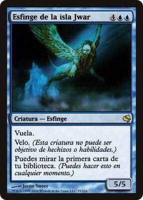 Sphinx of Jwar Isle (Spanish) - "Esfinge de la isla Jwar"