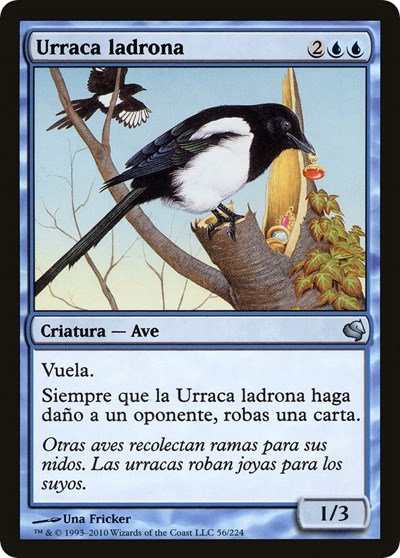 Thieving Magpie Spanish Urraca ladrona