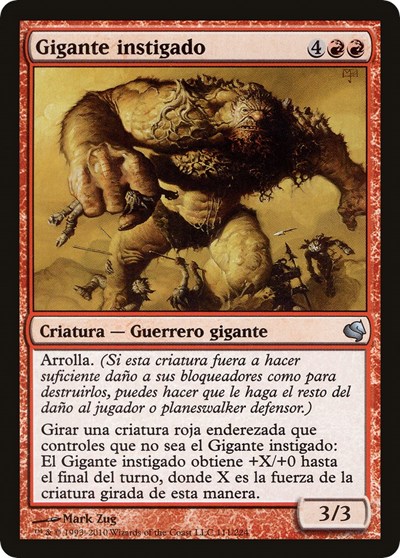 Impelled Giant Spanish Gigante instigado