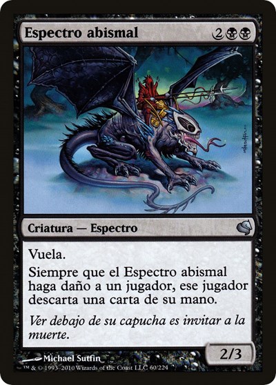 Abyssal Specter Spanish Espectro abismal