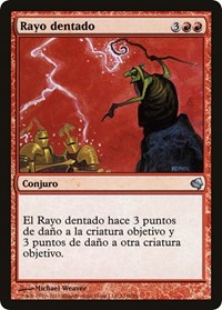 Jagged Lightning (Spanish) - "Rayo dentado"