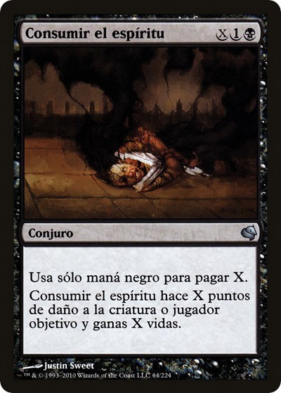 Consume Spirit Spanish Consumir el espiritu