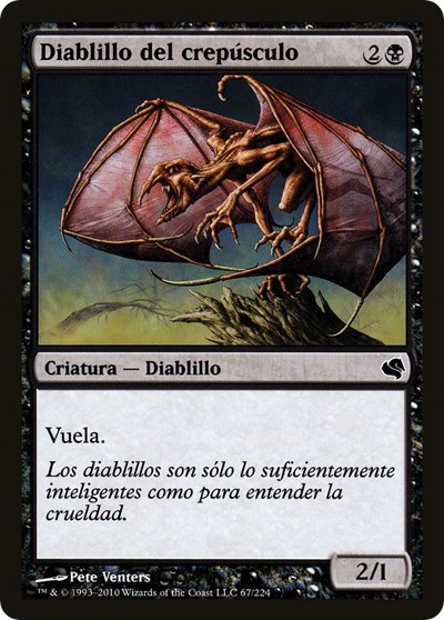Dusk Imp Spanish Diablillo del crepusculo