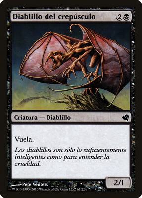 Dusk Imp (Spanish) - "Diablillo del crepusculo"